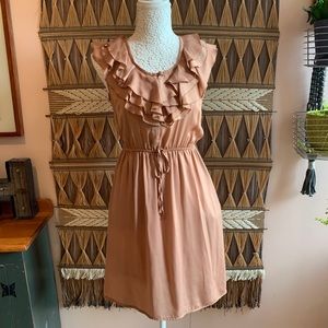 💙Bronzey H&M Sleeveless Fluttery Dress Size 6